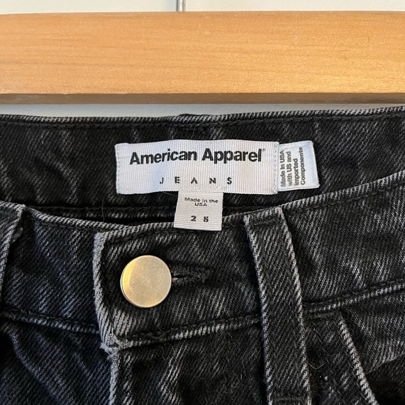 American Apparel mom fit jeans size 25 - Picture 2 of 3